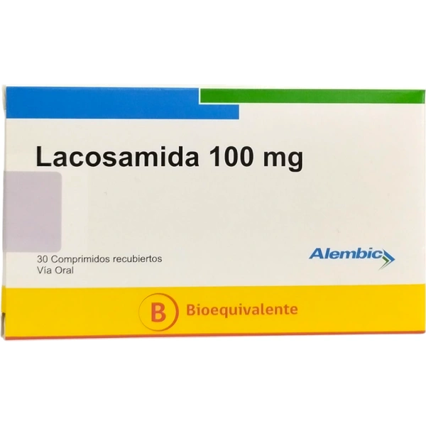 Lacosamida 100 mg x 30 Comprimidos Recubiertos