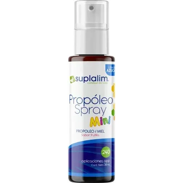 Propóleo Infantil Sabor Frutilla Spray 30 ml – Suplalim