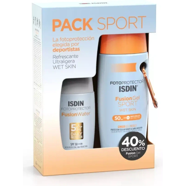 Pack Fusion Gel Sport SPF 50 100ml + Fusion Water SPF 50+ 50ml