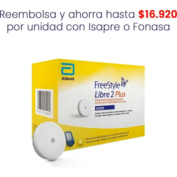 Freestyle Libre 2 Plus Sensor de Glucosa