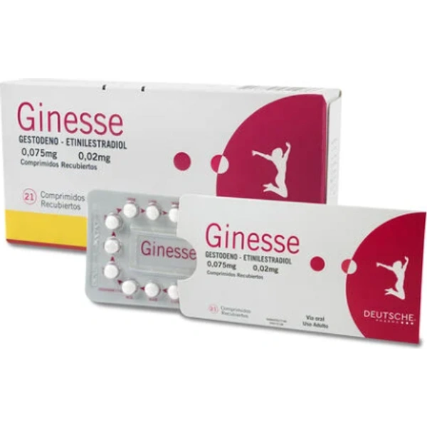 Ginesse x 21 Comprimidos Recubiertos