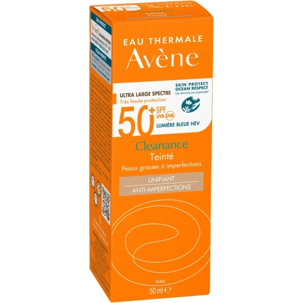 Avene Solar Cleanance con color SPF50+ 50ml