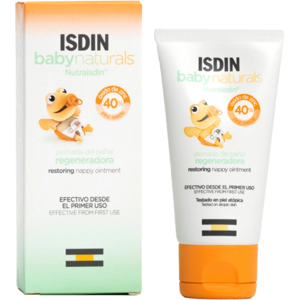 Isdin Baby Naturals pomada del pañal regeneradora Zn40 100 ml