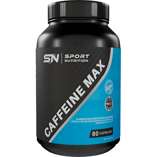 Sport Nutrition Caffeine Max 200mg 60 Cápsulas 