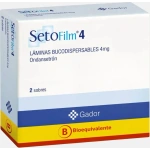 Setofilm Ondansetrón 4mg Láminas Bucodispersables 2 Sobres