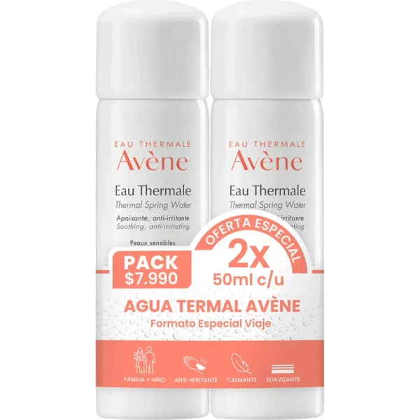 Avène Pack Agua Termal Avene 2 unidades, imagen 1 de 2