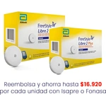 Pack Freestyle Libre 2 Plus Sensor x 2
