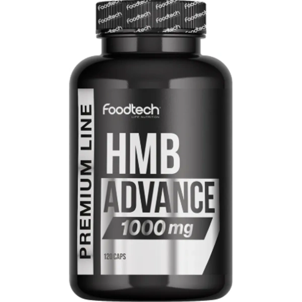 HMB 1000 mg para masa muscular 120 cápsulas – Foodtech
