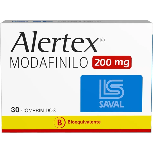 Alertex Modafinilo 200mg 30 Comprimidos - Cenabast