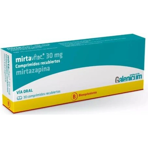 Mirtavitae 30 mg x 30 Comprimidos Recubiertos