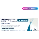 Wegovy 1,7 mg (Semaglutida) Inyectable Penfill + 4 agujas