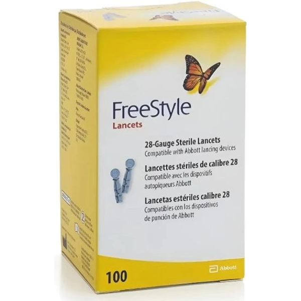 Freestyle Lancetas 100 unidades