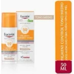Eucerin Protector Solar Pigment Control tinted Tono Medio Facial FPS50+ 50ml