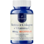 Biotina + Colageno + Vitamina C x 60 cap.