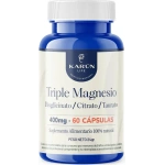 Triple magnesio 400mg x 60 cap.