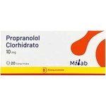 PROPRANOLOL Mintlab co. s.a. Propranolol 10 mg 20 Comprimidos