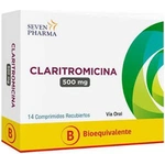Claritromicina 500mg 14 Comprimidos