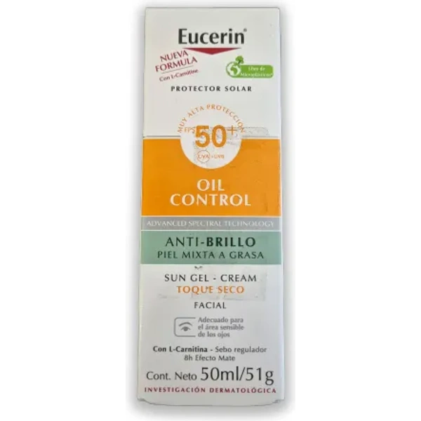 Eucerin Protector Solar Crema Seco Facial FPS50 50 ml