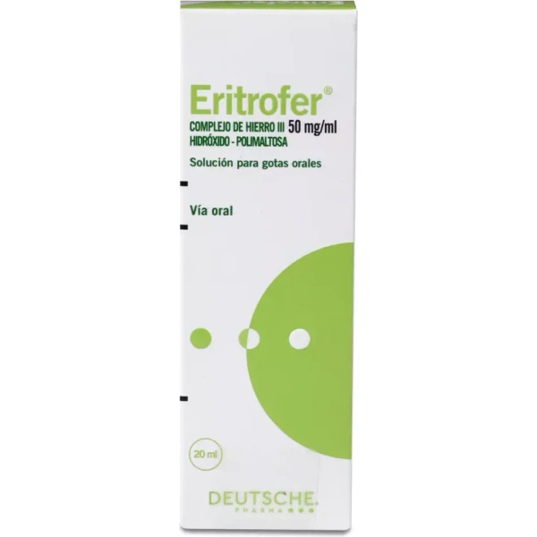 Eritrofer Hierro Gotas 20 ml