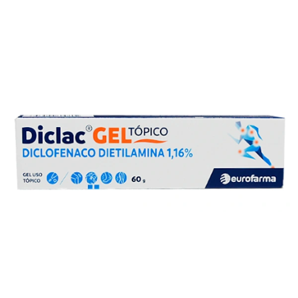 Diclac 1,16 % x 60 g Gel Tópico