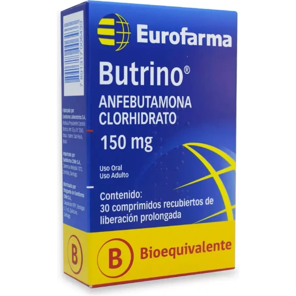 Butrino 150mg 30 Comprimidos LP