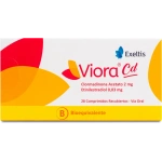 Viora CD clormadinona 2 mg etinilestradiol 0,03 mg 28 comprimidos recubiertos 