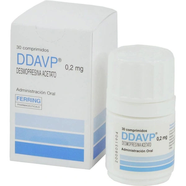 Ddavp Tabletas 0,2 mg 30 Comprimidos