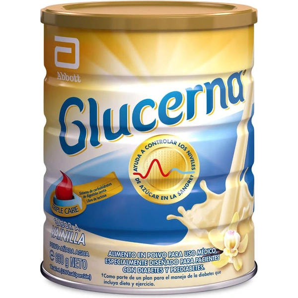 Glucerna Tpc Sabor Vainilla, tarro 850 g