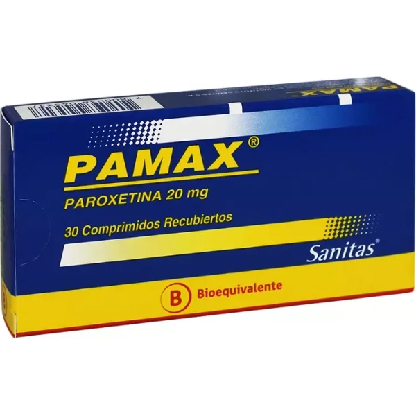 Pamax 20mg 30 comprimidos recubiertos