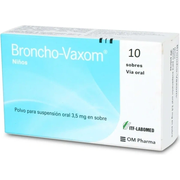 Broncho Vaxom Niños 3,5 mg x 10 Sobres