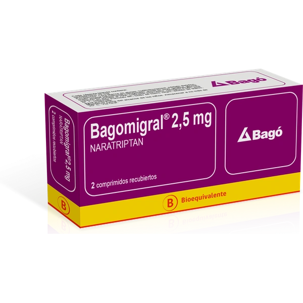 Bagomigral® 2.5 Mg X 2 comprimidos