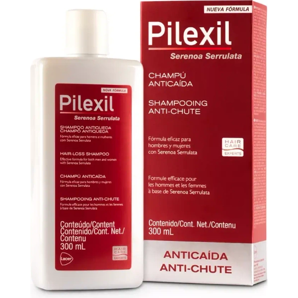 Pilexil Shampoo Anticaída Fortalece el Cabello 300ml