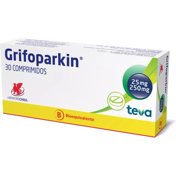 Grifoparkin Carbidopa / Levodopa 25/250 30 Comprimidos
