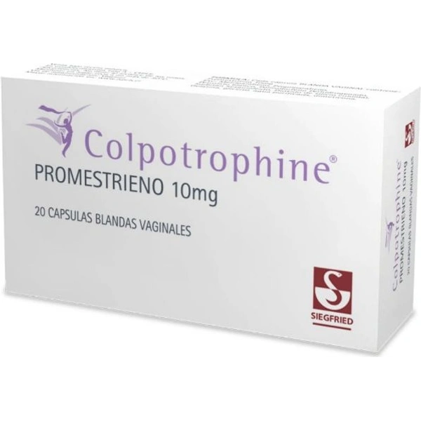 Colpotrophine Promestrieno 10mg 20 Cápsulas Blandas Vaginales