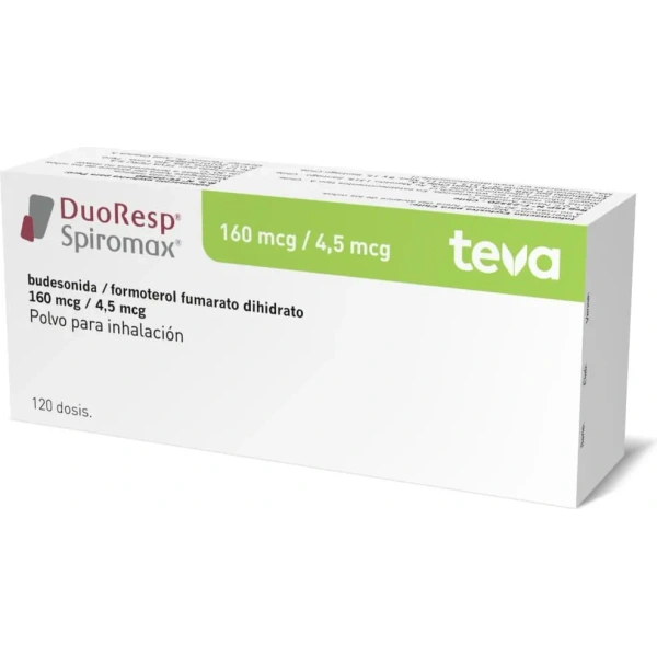 Duoresp-Spiromax 160/4.5 Mcg Polvo Para Inhalacion 120 Dosis