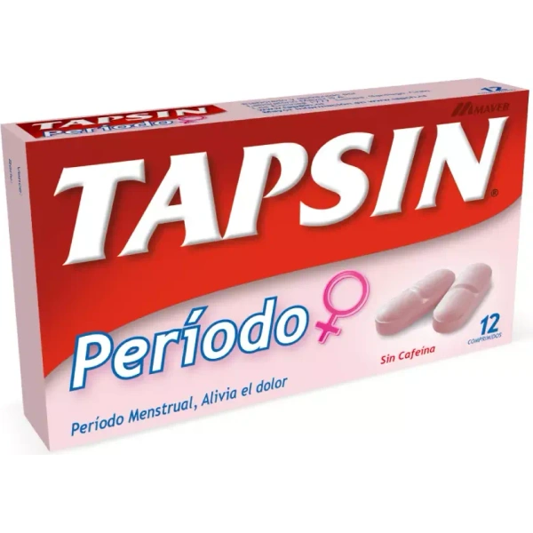 Tapsin Periodo (B) Paracetamol 12 Comprimidos